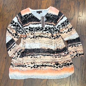 NWT Dana Buchman Light Tunic Sweater